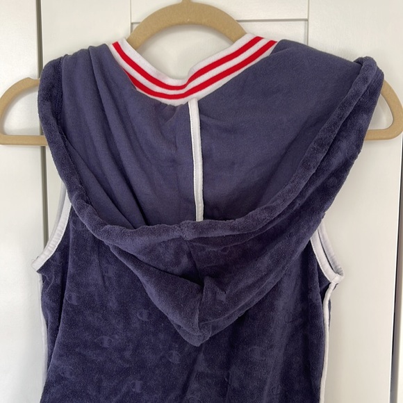 Champion terry cloth romper. Size small - Picture 6 of 7